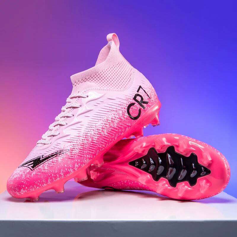 Autumn Hot Selling Shock-absorbing Adult Football Soft and Stable Sports Rebound Wrapped Lightweight Nail Shoes 26L0515