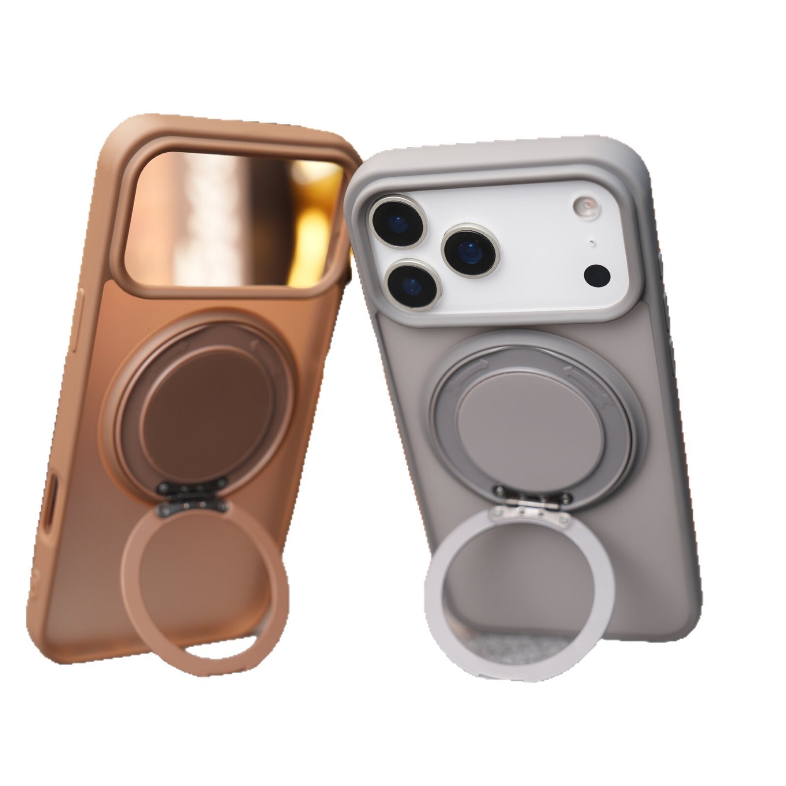 Suitable for Apple 17 Pro Max, skin-feel magnetic iPhone 16 phone case, 15 Plus stand, 13/14 anti-drop cover, XR