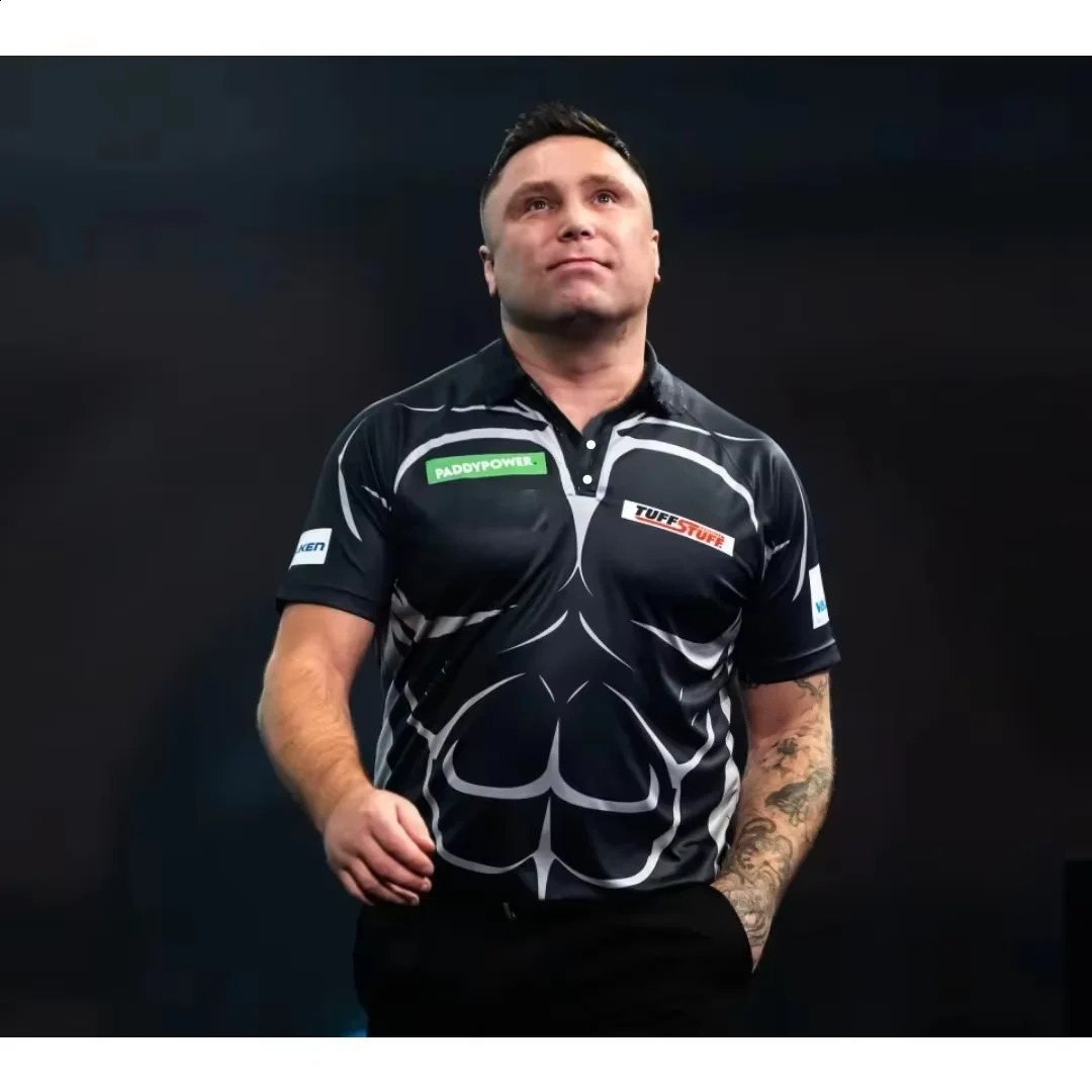 Grevin Price Darts Competition Special Suit Darts Enthusiast Gift Darts Sport Casual Polo Shirt Quick-Dry Mens T-shirt 260515