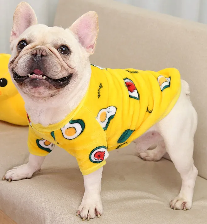 Festive Seasonal Ensembles: Adorable Pet Clothes Featuring Bulldogs, Kittens & More HF42