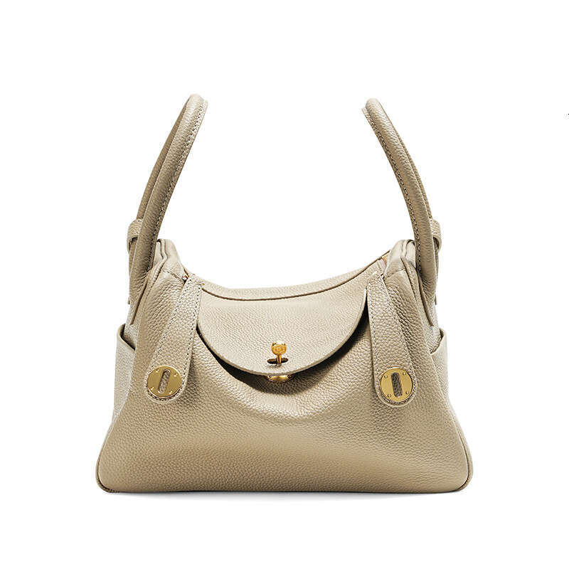 Premium TOGO Top Grain Cowhide Lindy Bag Handcrafted Waxed Thread Genuine Leather High End Women Shoulder Hand Held Doctor Commuter Bag SENYY