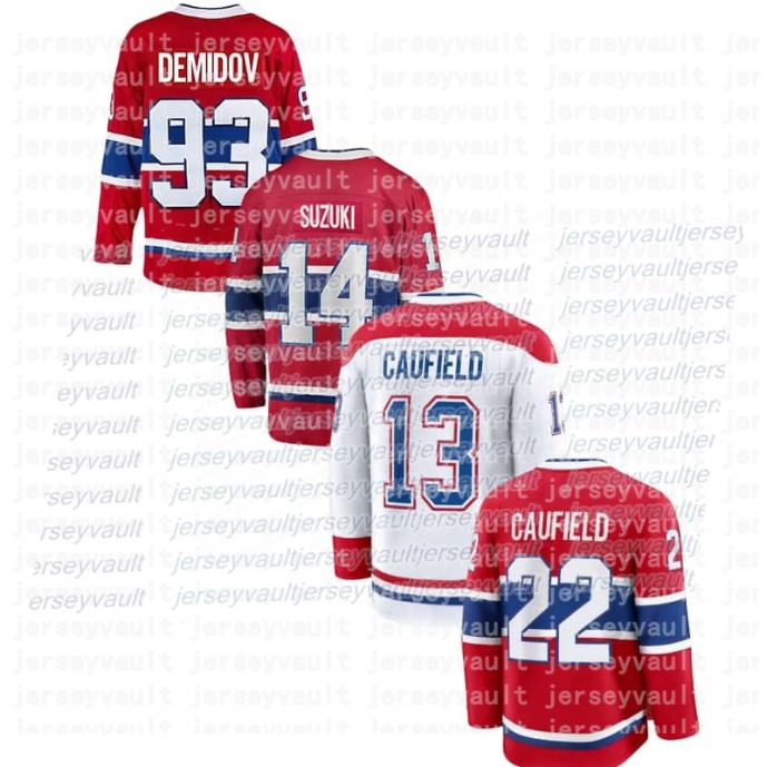 2026 MTL Montreal Nick Suzuki hockey jersey Cole Caufield Juraj Slafkovsky Bolduc Noah Dobson Lane Hutson canadians jersey Ivan Demidov Patrik Laine A