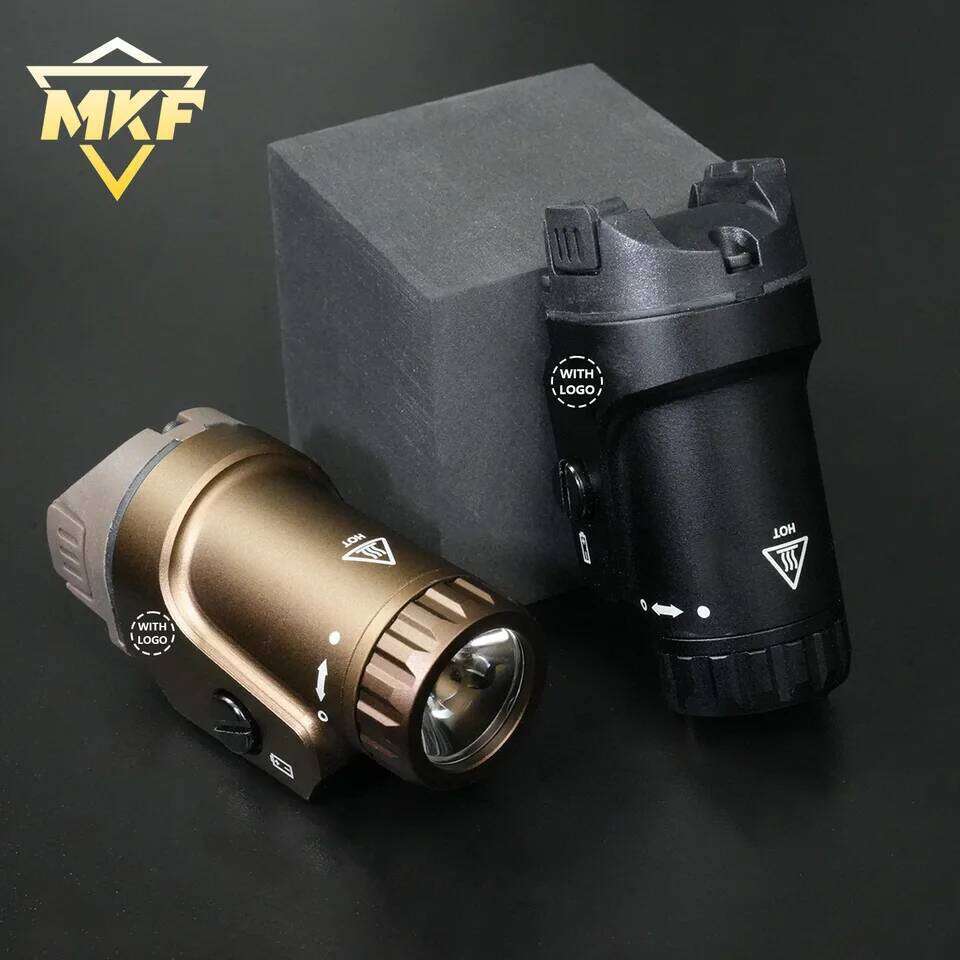 Foxtrot X1 800Lumen Metal Flashlight Tactical Hanging High Power Mini LED Scout Light For G17 18 19 Fit 21mm Rail J260515