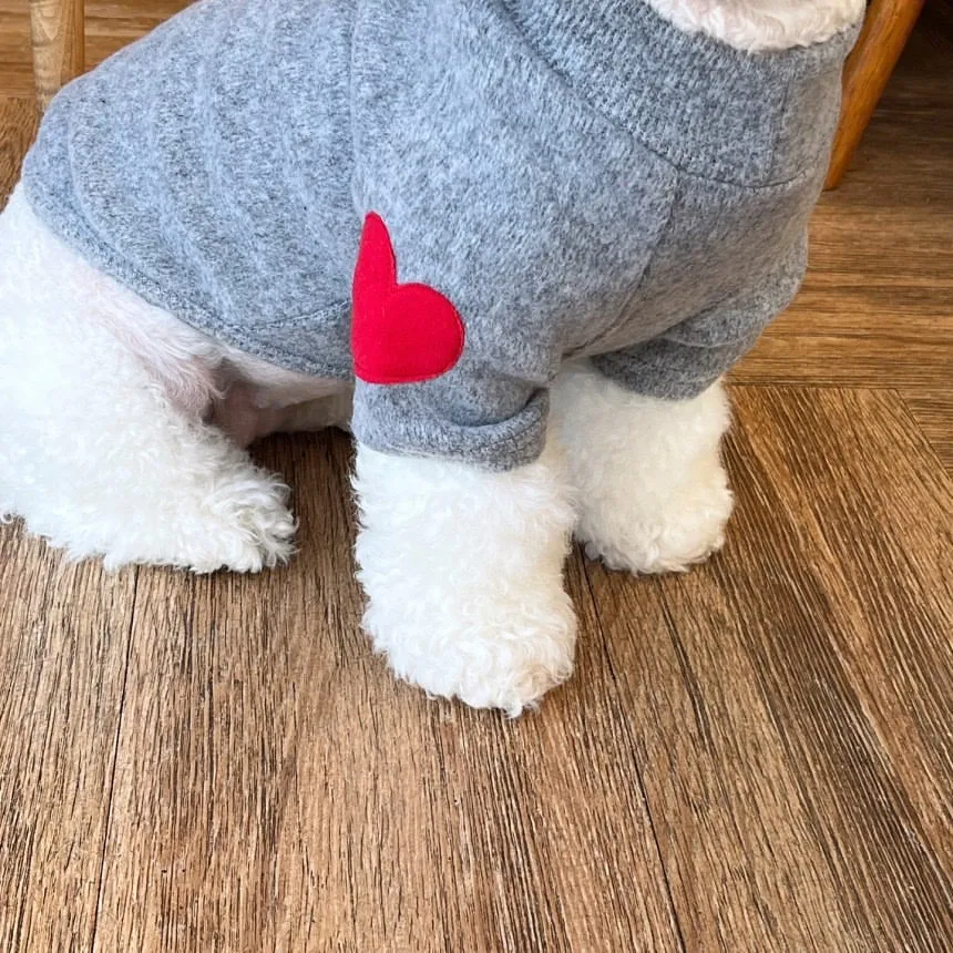 Chic Animal Print Thick Fleece Jacket for Pets: Ideal Fall/Winter Wear HF35