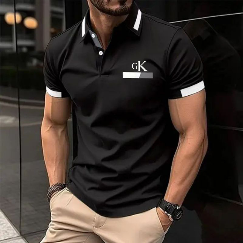 Men Polo Shirts T shirt Short Sleeved Shirt Summer Casual Fashion Clothing Unique And Elegant Printed Design Tops