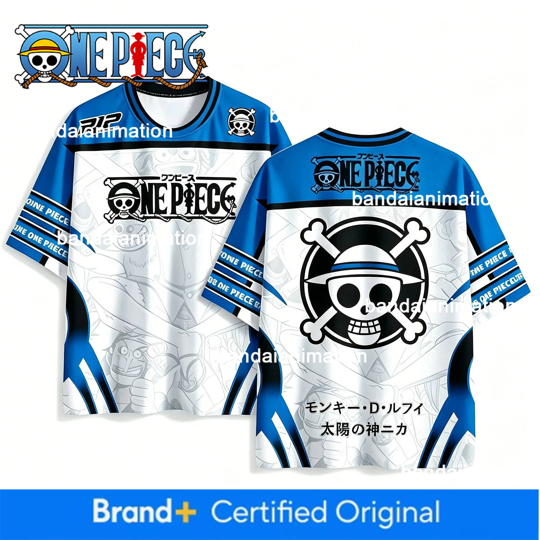 2026 New One Piece Skull Flag Graphic T-Shirt Breathable Sport Jersey For Anime Lovers Summer Daily Children's Tshirt Tops