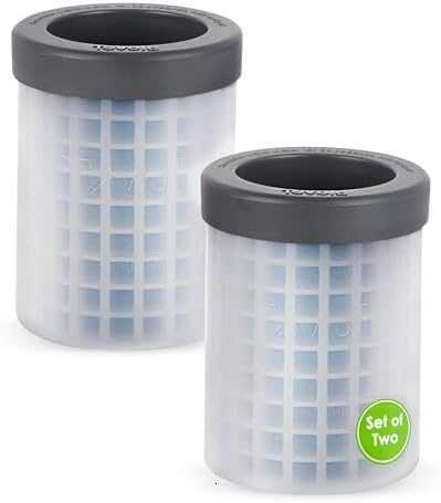 Tovolo Mini Ice Cylinder- Squeeze Release- Set of 2 1000422 Gray01 - view 4