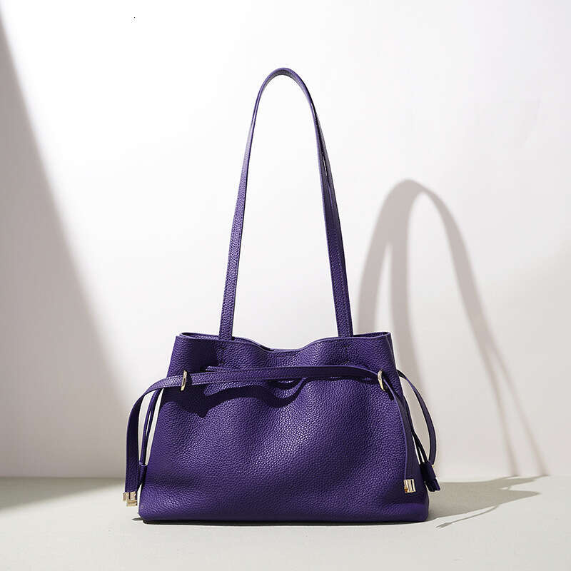Elegant Two Piece Design Women Bucket Bag Trendy Versatile Large Capacity Casual Commute Crossbody Handbag SENYY