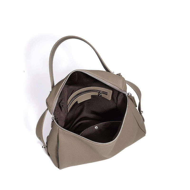 Top Layer Cowhide Women Crossbody Bag New Zipper Design Genuine Leather High End Large Capacity Versatile Daily Fashion Handbag SENYY