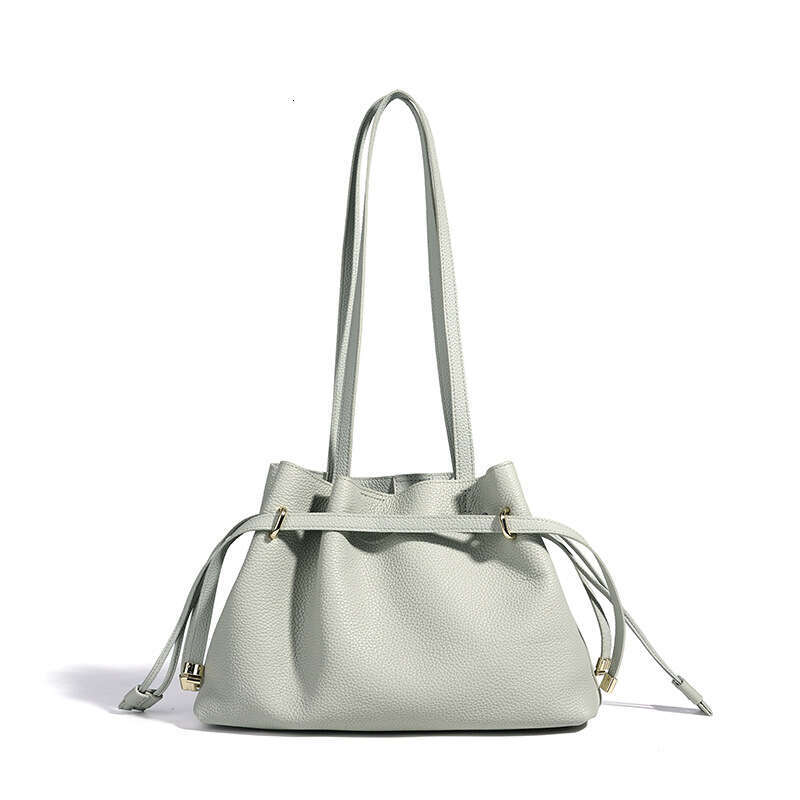 Elegant Two Piece Design Women Bucket Bag Trendy Versatile Large Capacity Casual Commute Crossbody Handbag SENYY