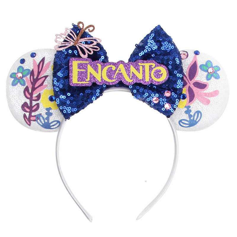 Magic House themed headband butterfly and flower headband decoration sequin bow Mickey headband new hair accessory L260515
