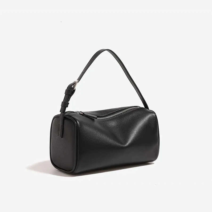 split leather 90s pen bag 2026 new design soft cowhide mini one-shoulder crossbody bag suede fashion ladies handbag H260515
