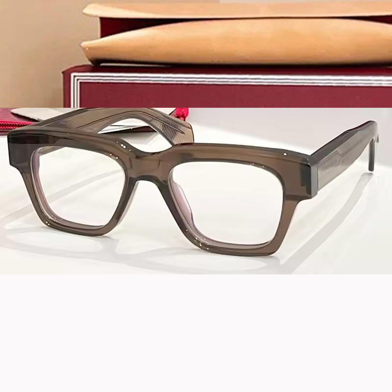 Fellini Acetate Sunglasses Designer Handmade TOP Quality High Cat Eye Glasses Thick Retro Vintage Steampunk Men Women Summer Beach Optical Luxury Bran