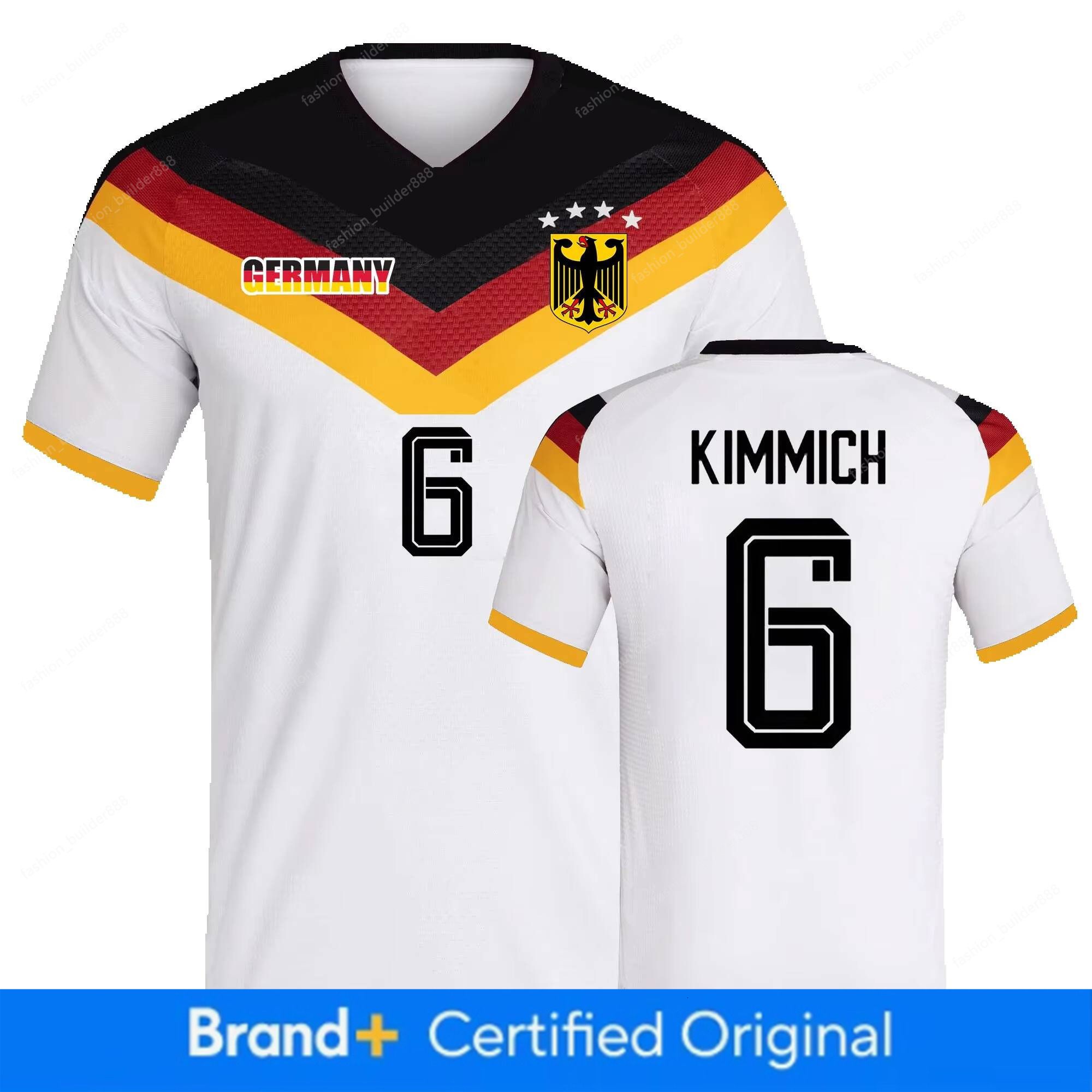 Germany Jersey Joshua Kimmich NO 6 World Cup 2026 German National Team Sports T shirt Jerseys Flag Football Stars Full Squad Home Man Woman Tshirt