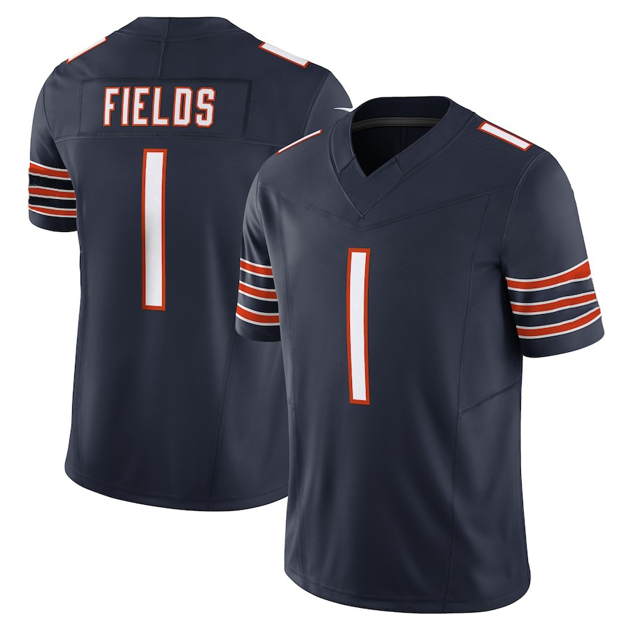 ChicagoS Bear jersey BearsS Football jerseys 18 Caleb Williams 84 Colston Loveland 34 Walter Payton Rome Odunze Tory Taylor DJ Moore Jersey
