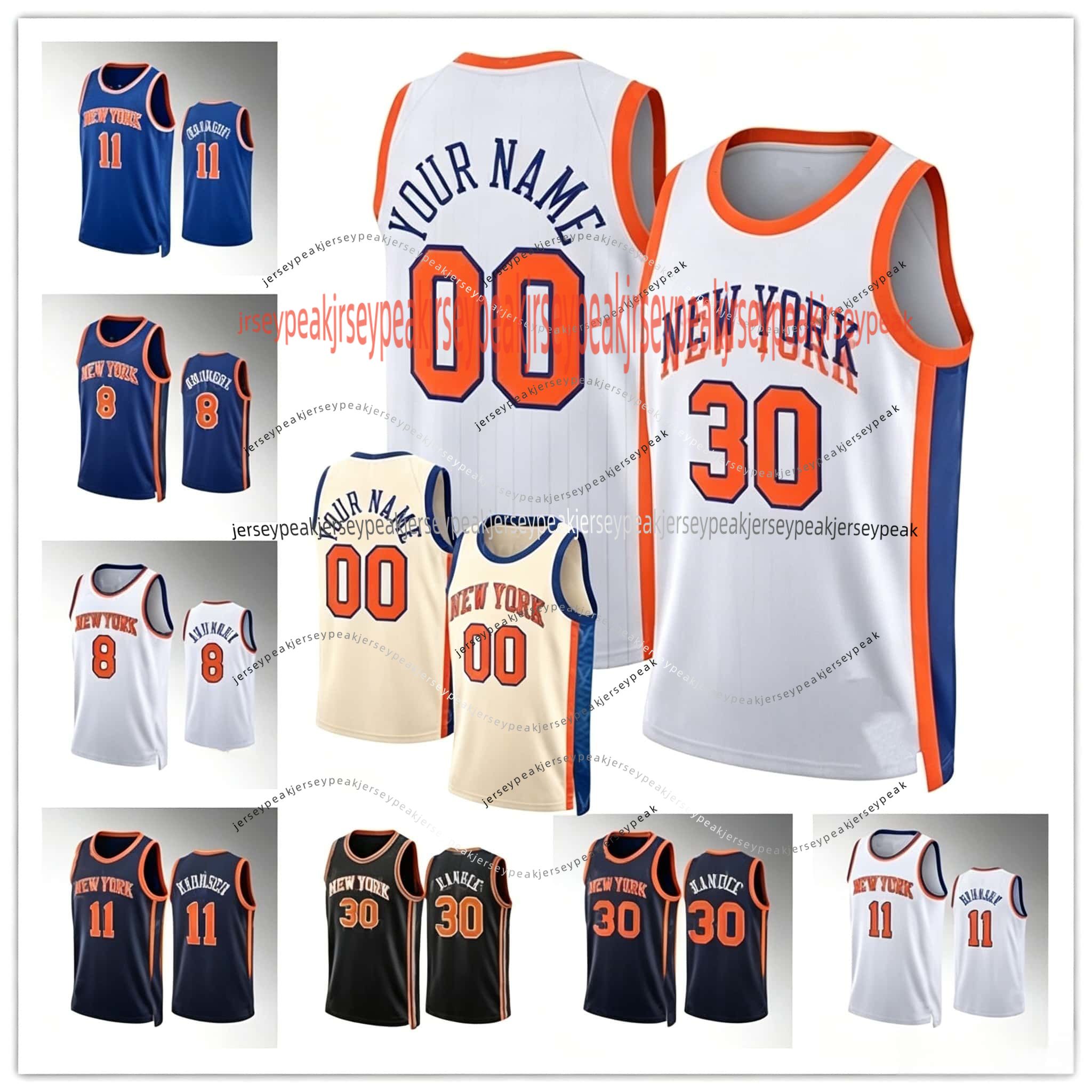 2026 Sale Basketball Jersey Jalen Brunson Mikal Bridges Julius Randle Donte DiVincenzo OG Anunoby Pacome Dadiet Josh Hart Tylers Kolek Men Women Youth