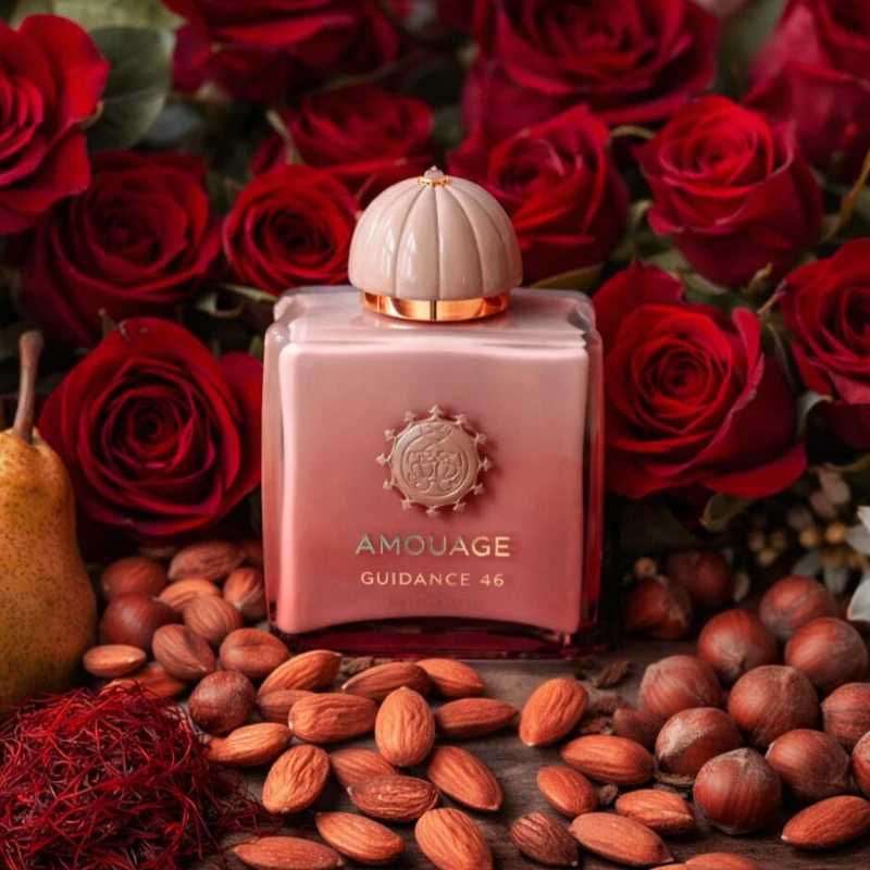 AMOUAGE Guidance 46 100ml Extrait De Parfum Floral Woody Perfume Rose Incense Vanilla Amber Long Lasting Luxury Unisex Fragrance C260516