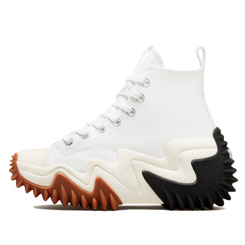 Converse Run Star Motion Chuck Taylor Seasonal High Top Canvas Shoes Unisex Casual Lightweight Wear-resistant Wrapped Comfortable Sneakers - view 8