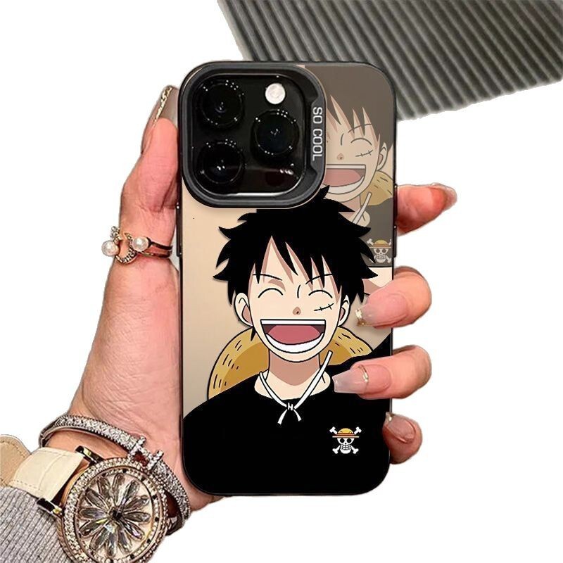 Straw Hat Luffy phone case for Apple 17ProMax iPhone16Plus anime 15 personalized 14/13/12