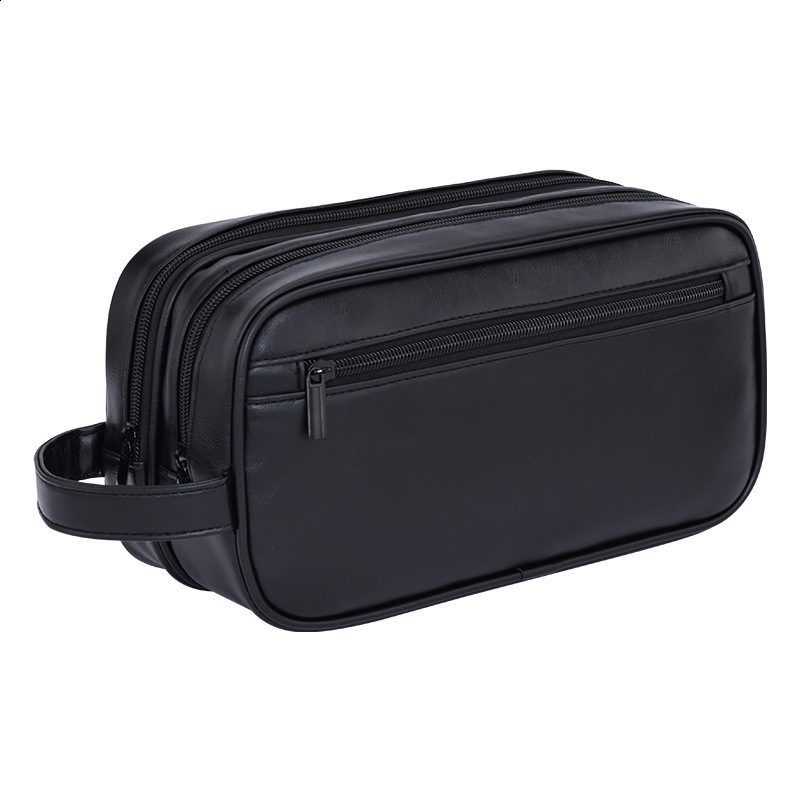 Zunshang Double-Layer Large Mens Toiletry Bag Large Capacity High-End Portable Waterproof Makeup Bag Cosmetic Organizer251018