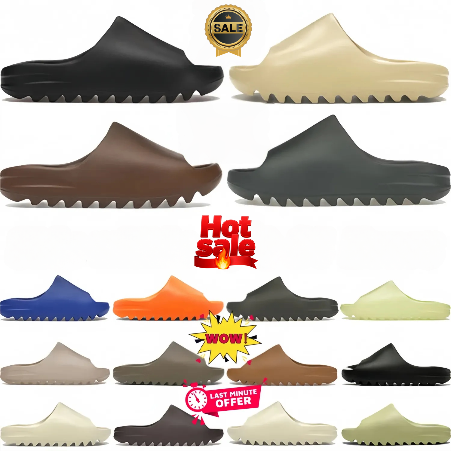 Slipper Beach Sandals Mens Designer Sandals Sandles For Women Designer Top Quality Designer Slides Mens Slippers Onyx Bone Azure Flax Pure Black Core Sand Women 36-47