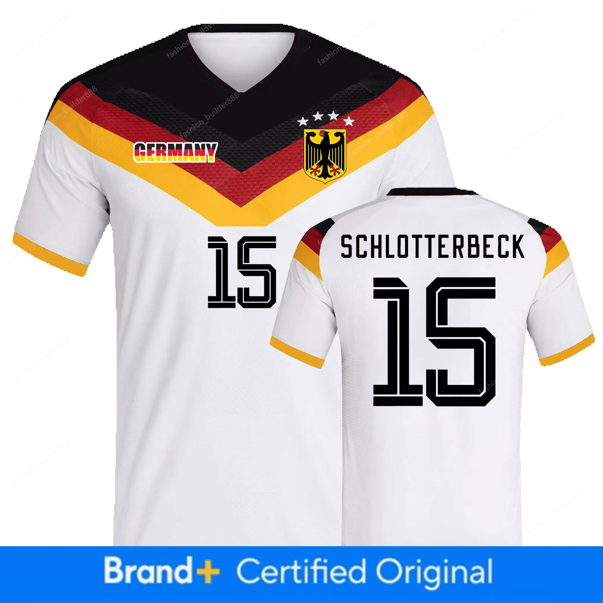 Germany Jersey Nico Schlotterbeck NO 15 World Cup 2026 German National Team Sports T shirt Jerseys Flag Football Stars Full Squad Home Man Woman Tshir