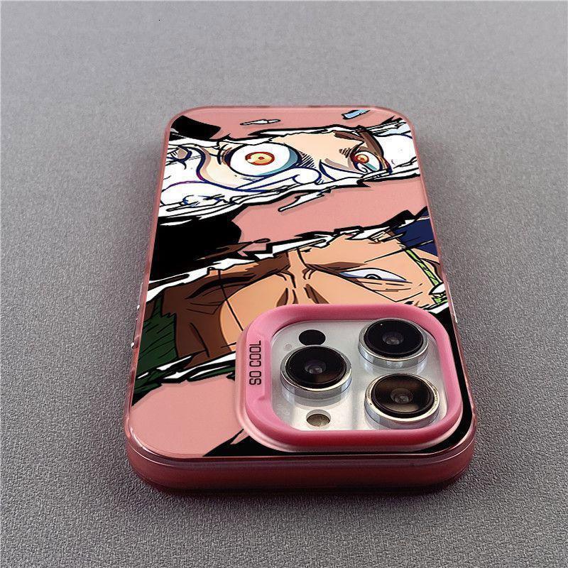 Suitable for Apple 16 phone case 15/14/13XSmax/xr12/11 Luffy Zoro 7/8pl trendy anime
