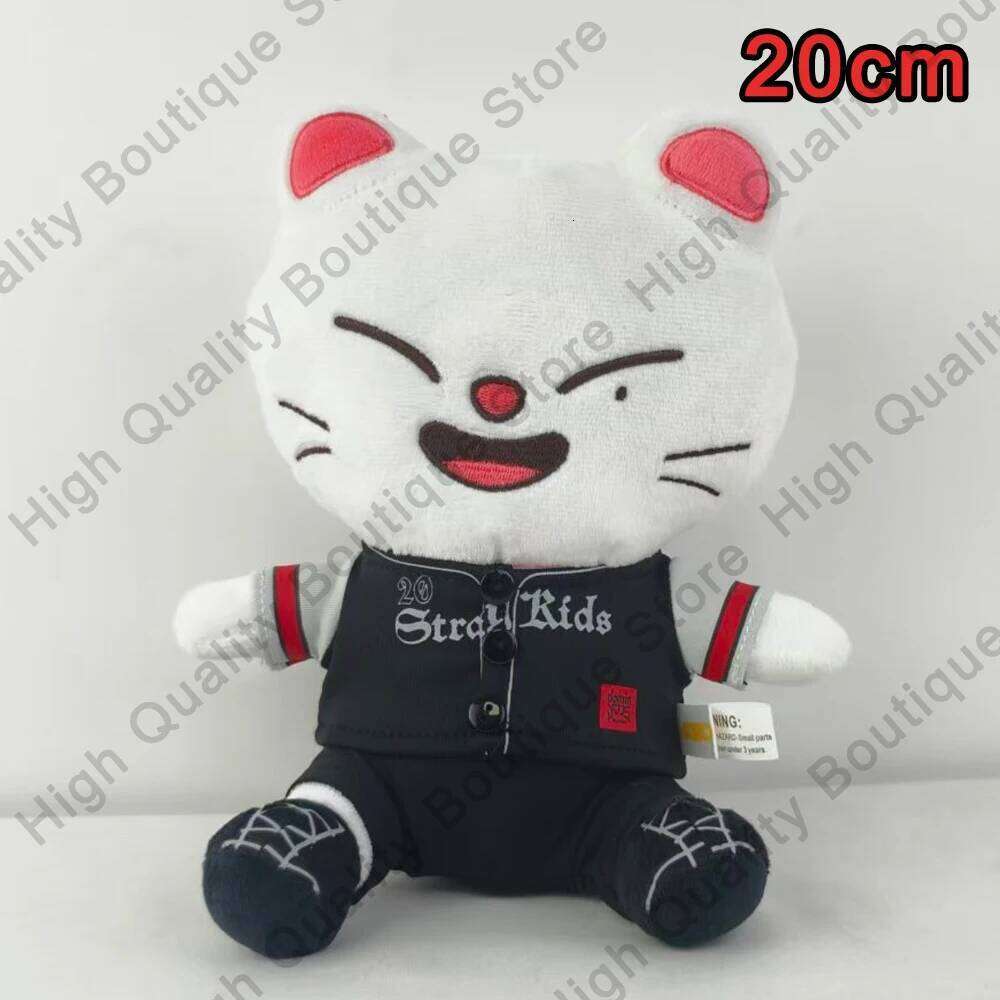 20-50cm Kpop Skzoo Plush Toy Wolfchan Kawaii Cartoon Stuffed Animal Plushie Doll Large Size Kids Babies Sleeping Pillow Gift - view 6