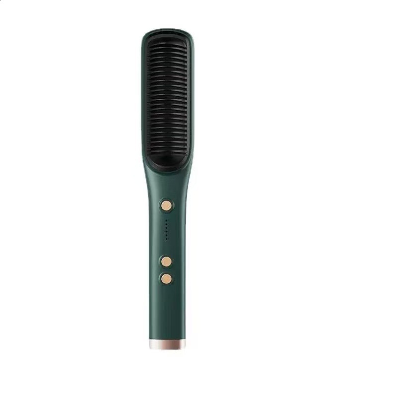 Electric Comb Multifunctional Straight Hair Straightener Comb Negative Ion Anti-Scalding Styling Tool Straightening Brush 250725