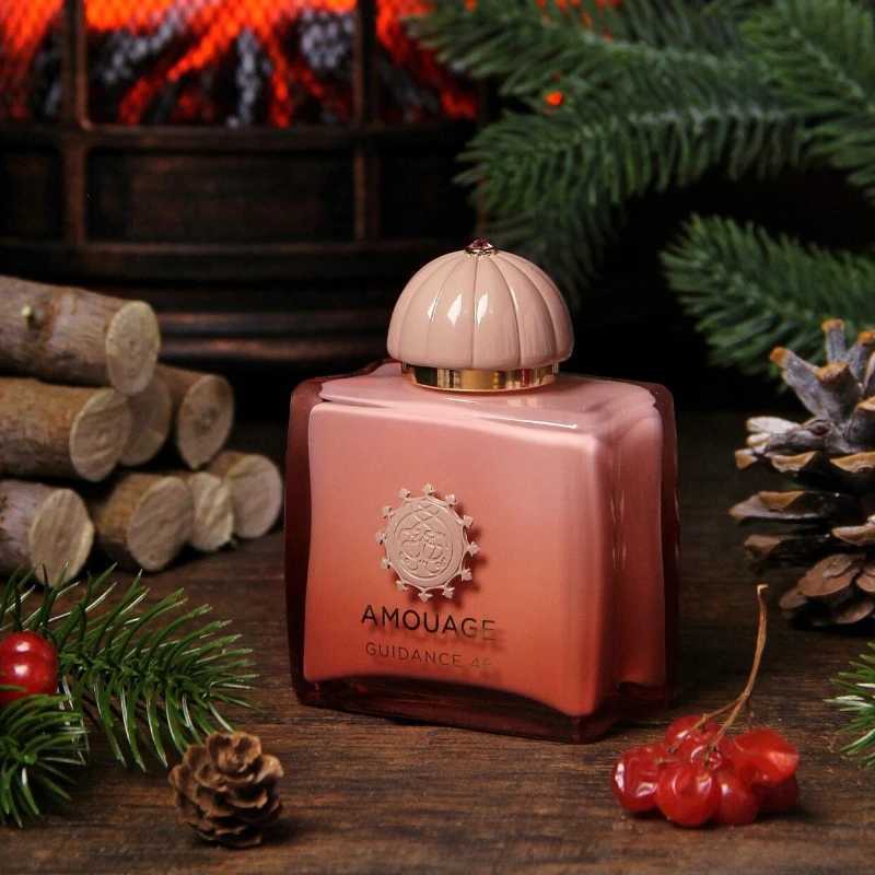 AMOUAGE Guidance 46 100ml Extrait De Parfum Floral Woody Perfume Rose Incense Vanilla Amber Long Lasting Luxury Unisex Fragrance C260516
