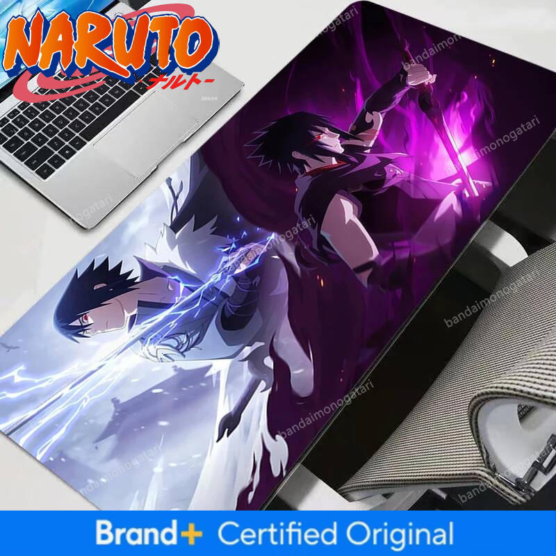 Pad Japan Anime Desktop Computer Accessories N-naruto HD Print Mouse Mat Sasuke Uchiha Cool Mousepad Gamer Rubber Pads