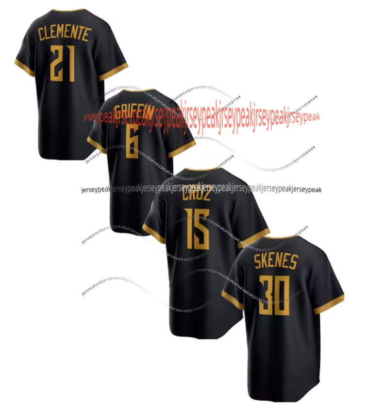 Pittsburghs Pirate Paul Skenes Brandon Lowe Konnor Griffin Spencer Horwitz Oneil Cruz Clemente Ozuna pitsburgh pirates city connect 2026 Baseball Jers