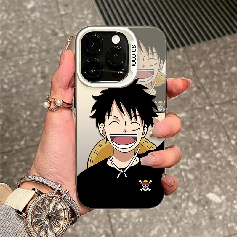 Straw Hat Luffy phone case for Apple 17ProMax iPhone16Plus anime 15 personalized 14/13/12