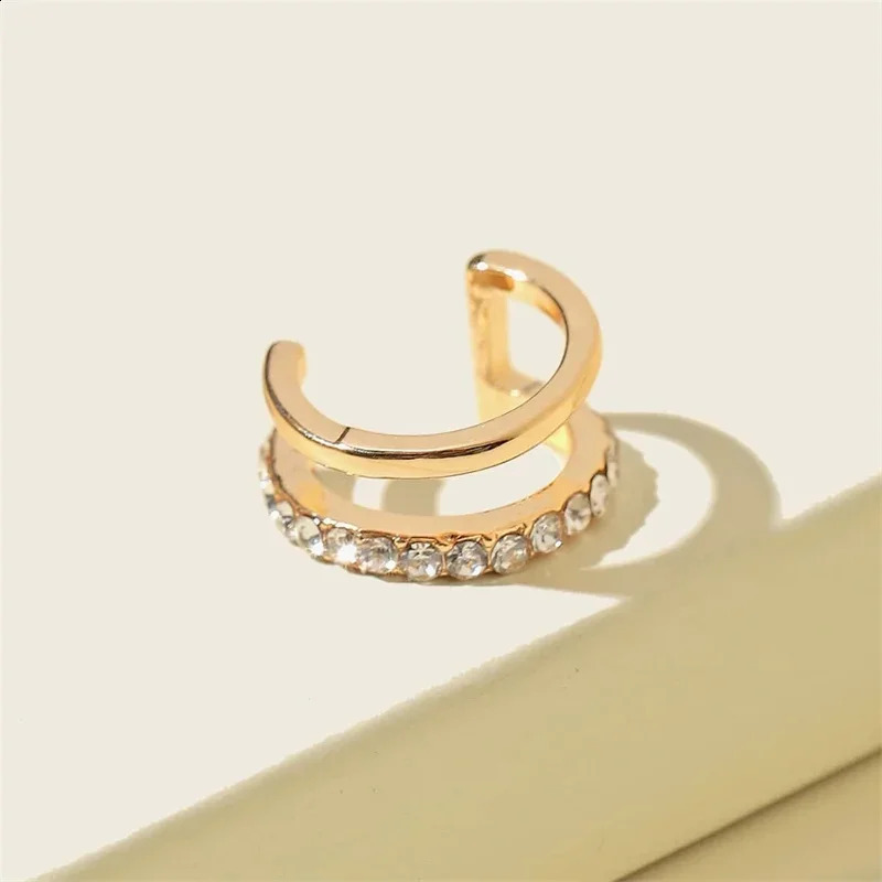 Fashion Exquisite Rhinestone Decor Ear Cuff earring for Woman Ear Summer Arrival Christmas Jewelry Gift 260515 - view 3