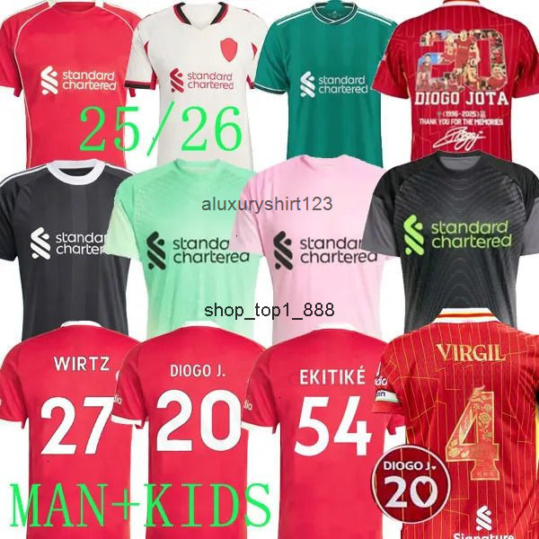 23 24 25 ALLISTER SZOBOSZLAI soccer jerseys GAKPO DARWIN 2023 Mohamed Luis DIaz ALEXIS football kits shirts men kids uniform goalkeeper 2024 2025 GRAV