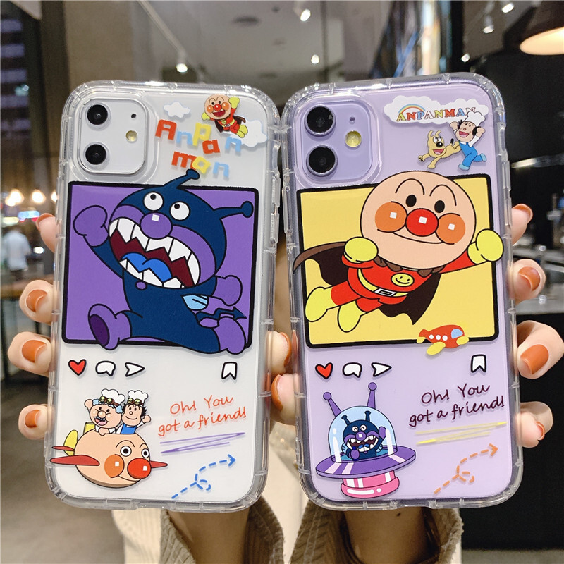 Illustration Cartoon Anime Compatible iPhone 11 Case Apple 13 Full Coverage Transparent 14 Pro Silicone 15 Cover