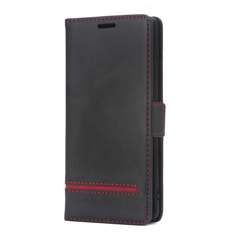 Suitable for Samsung S10 horizontal business splicing phone case flip card insertion wallet holder S10 Plus protective case