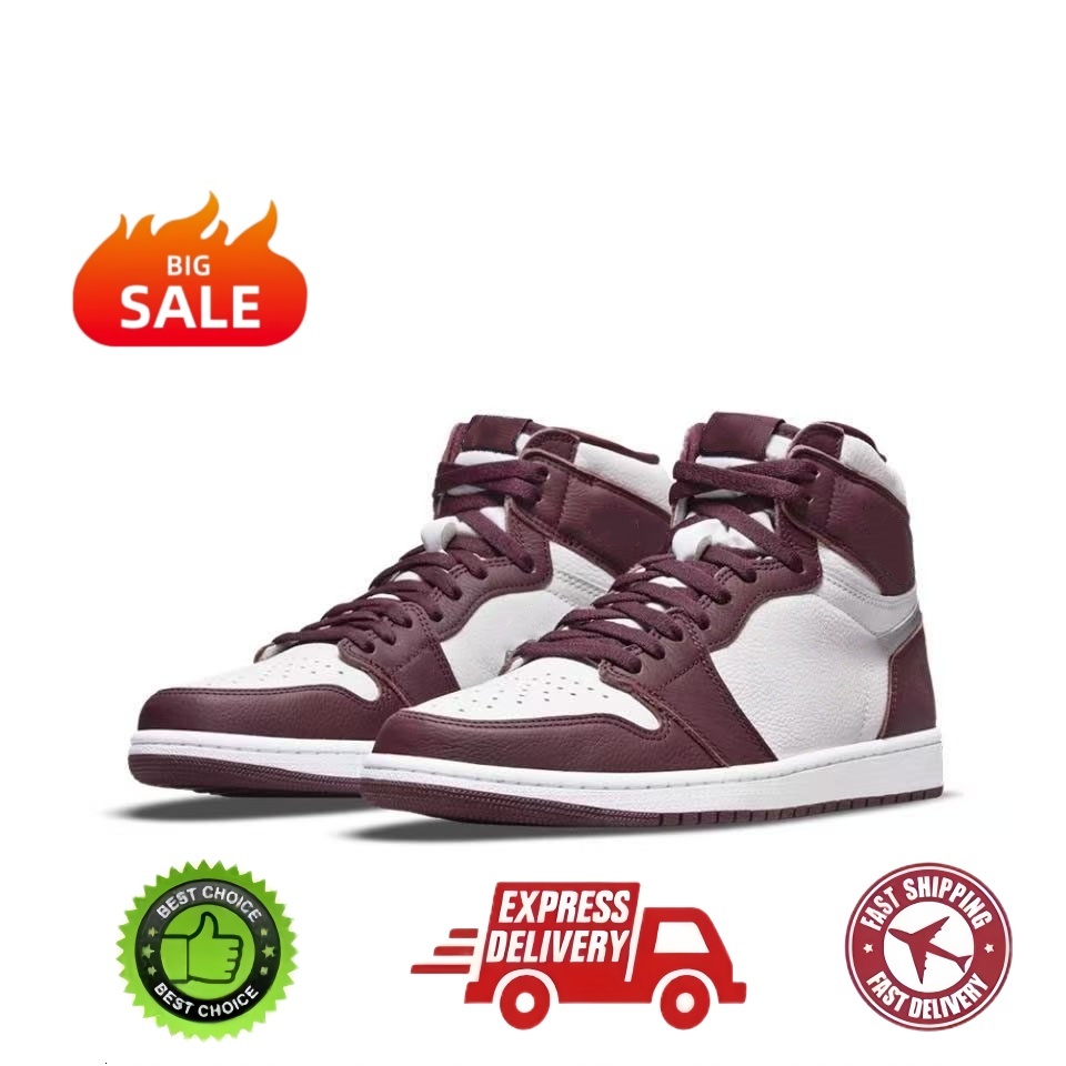 Basketball Shoes 1 For Men Women 1s Sneakers Dark Mocha j1 Black White University Blue Bred Patent Lucky Green Light Smoke Grey Outdoor Sports Mens