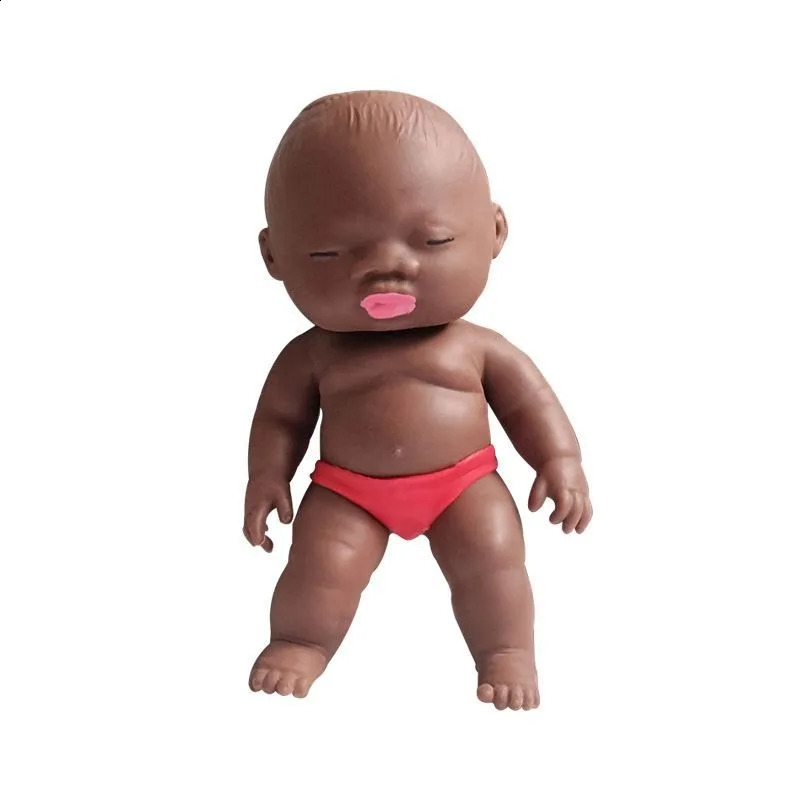 Decompression Black Doll Pinch Fun African Palm Small Doll Strange Interesting Funny Ugly Doll Ventilatory Toy Childrens Gifts 260511