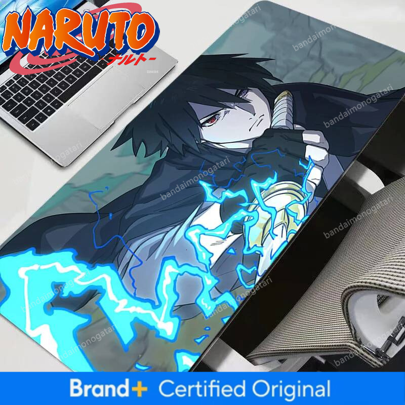 Pad Japan Anime Desktop Computer Accessories N-naruto HD Print Mouse Mat Sasuke Uchiha Cool Mousepad Gamer Rubber Pads
