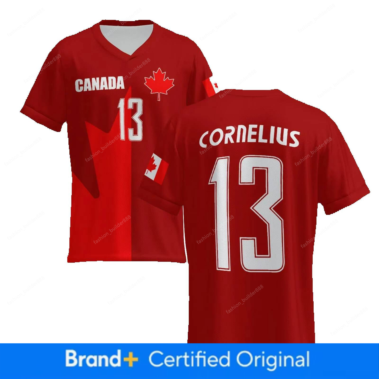 Canada Jersey Alphonso Davies NO 19 World Cup 2026 Canadian National Team Sports T shirt Jerseys Flag Football Stars Full Squad Home Man Woman Tshirt