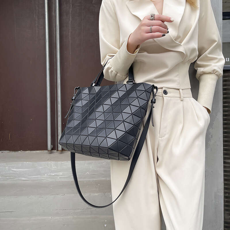 Women Japan Original Factory Quilted Handbag Large Capacity Single Shoulder Crossbody Tote Bucket Bag Fashion Casual Daily Purse SENYY