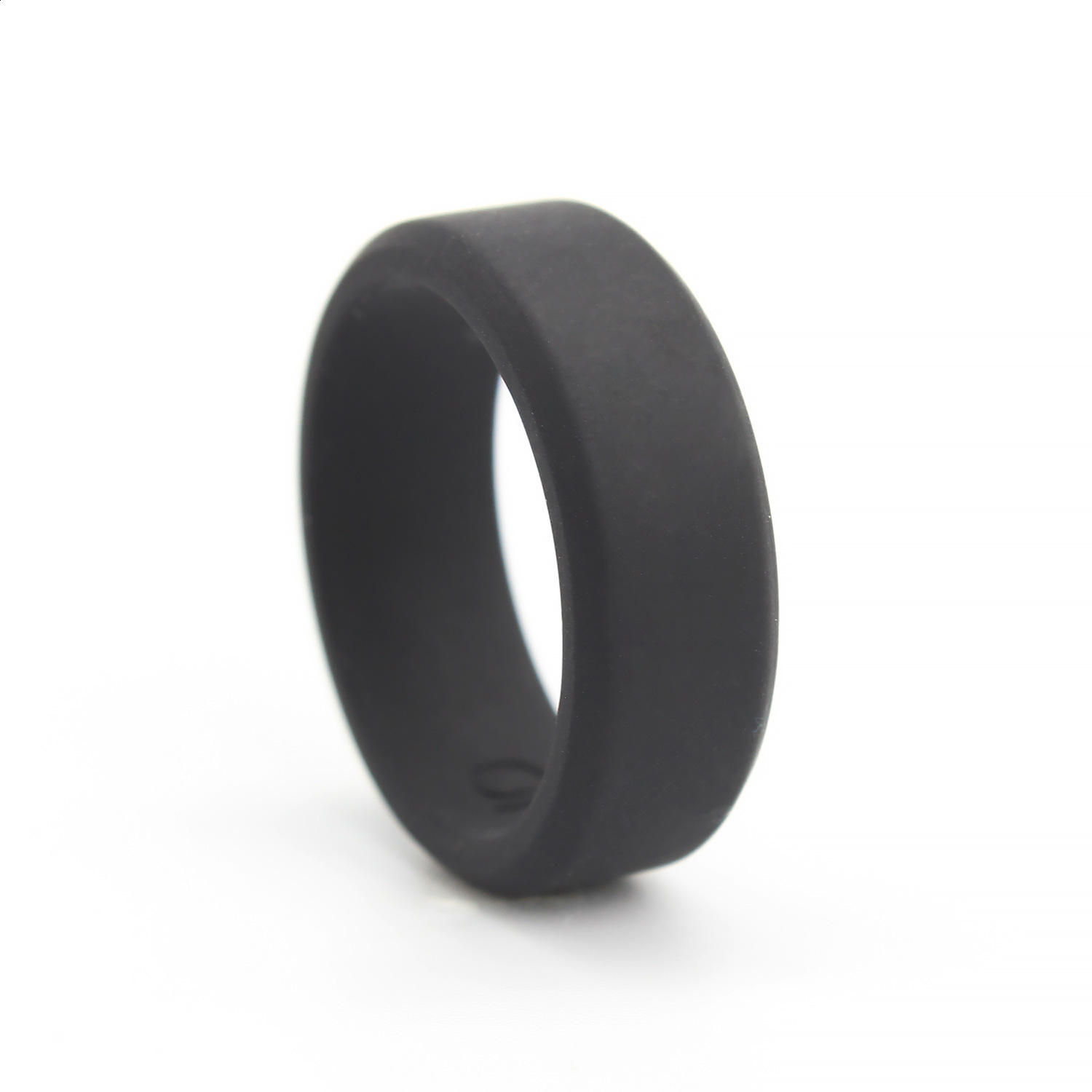 Mens Silicone Rings Mens Rubber Wedding Band Ring 8mm Wide 2mm Thick 250708
