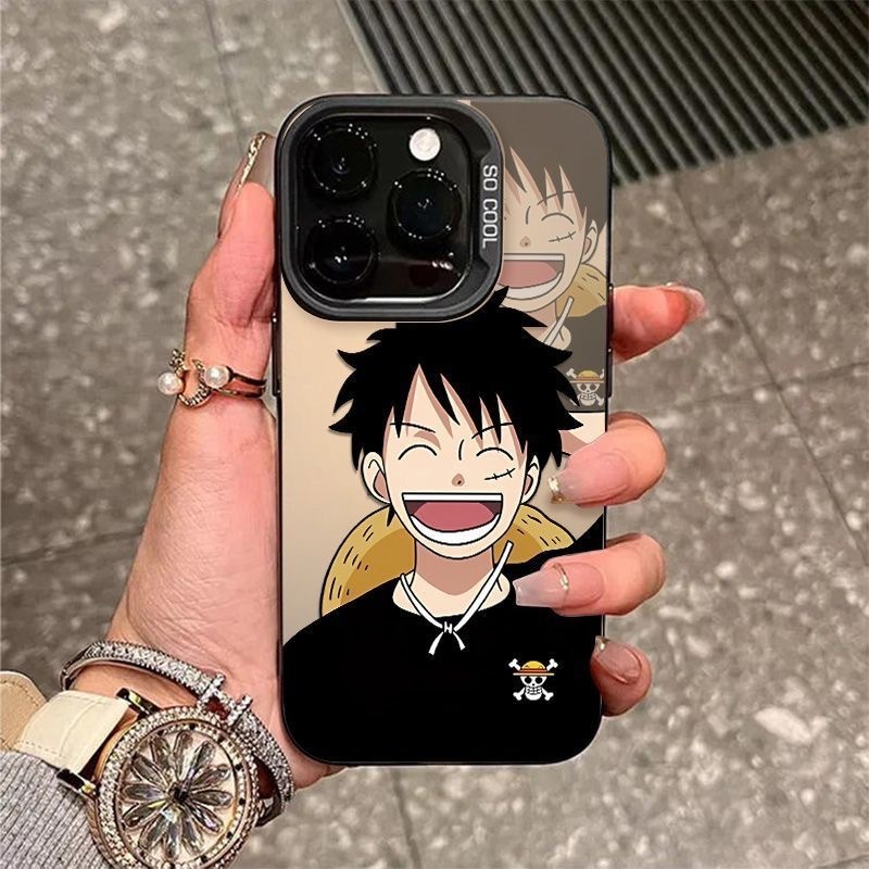 Straw Hat Luffy phone case for Apple 17ProMax iPhone16Plus anime 15 personalized 14/13/12