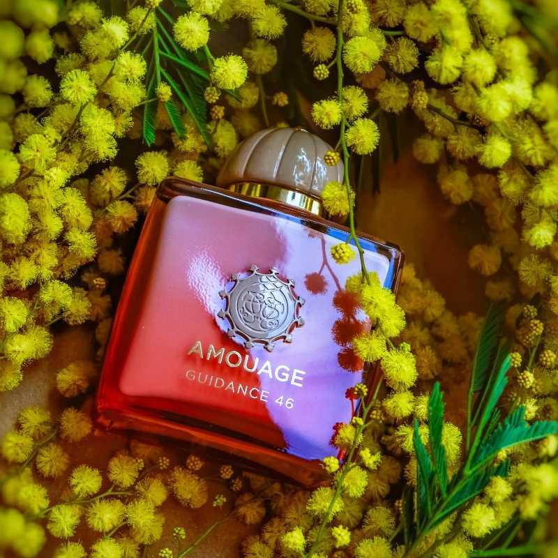 AMOUAGE Guidance 46 100ml Extrait De Parfum Floral Woody Perfume Rose Incense Vanilla Amber Long Lasting Luxury Unisex Fragrance C260516