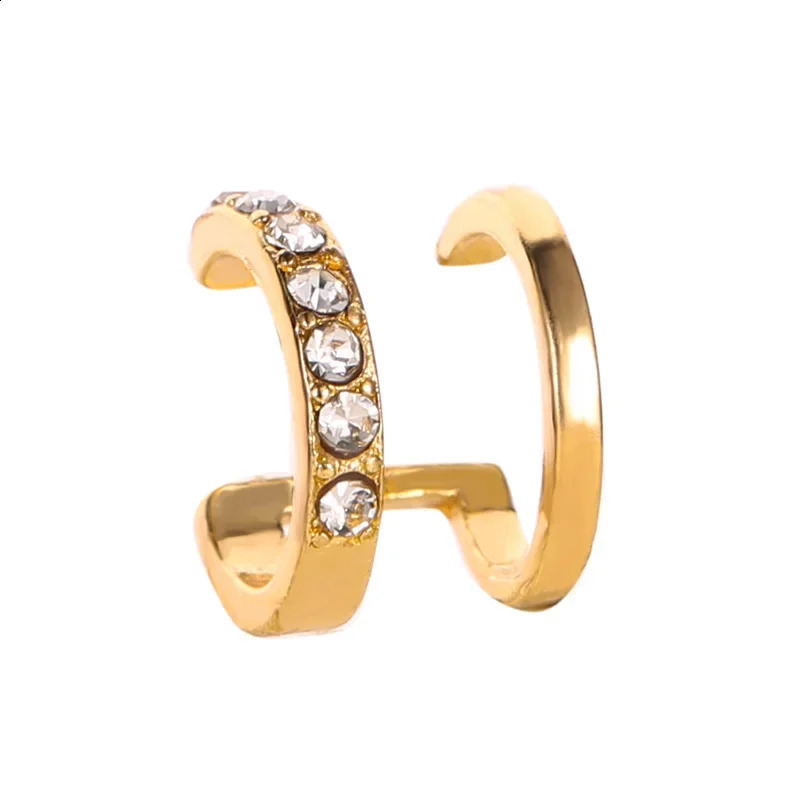 Fashion Exquisite Rhinestone Decor Ear Cuff earring for Woman Ear Summer Arrival Christmas Jewelry Gift 260515 - view 7