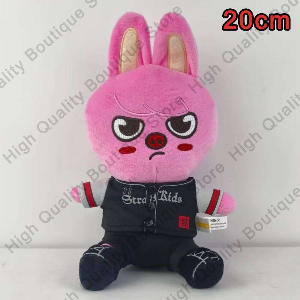20-50cm Kpop Skzoo Plush Toy Wolfchan Kawaii Cartoon Stuffed Animal Plushie Doll Large Size Kids Babies Sleeping Pillow Gift - view 3