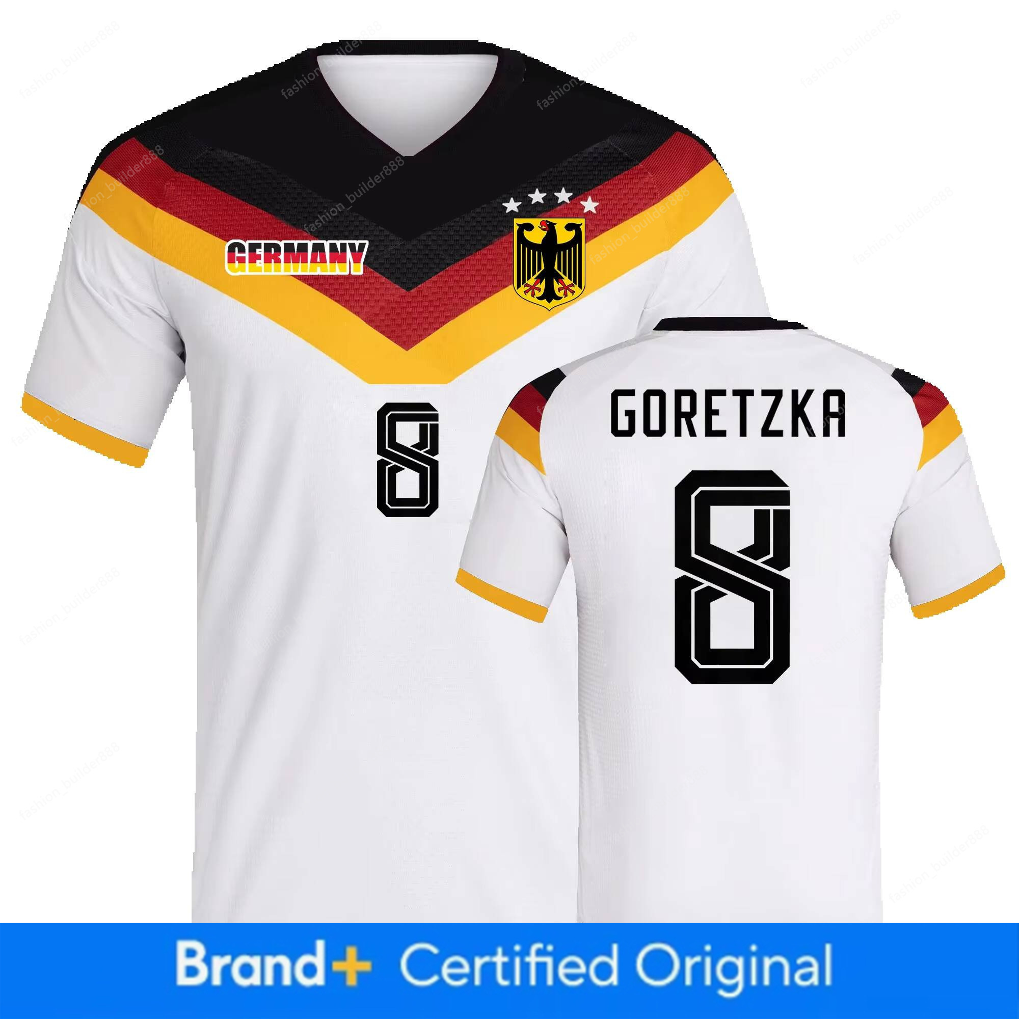 Germany Jersey Joshua Kimmich NO 6 World Cup 2026 German National Team Sports T shirt Jerseys Flag Football Stars Full Squad Home Man Woman Tshirt
