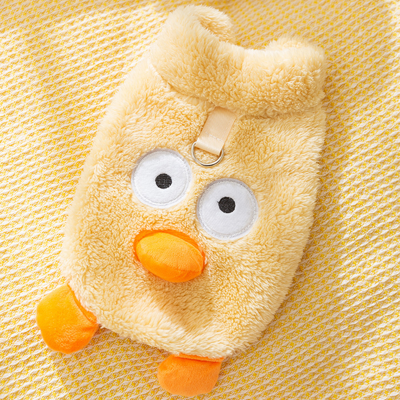 Charming 'Two-Foot' Animal Socks with Jumbo Eyeballs Soft Sheepskin Garments for Little Paws HF53