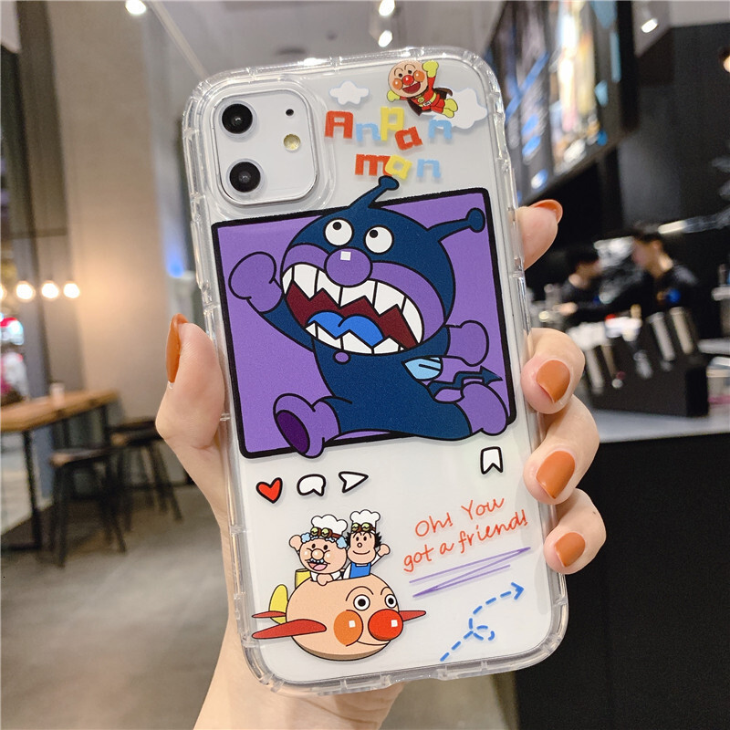 Illustration Cartoon Anime Compatible iPhone 11 Case Apple 13 Full Coverage Transparent 14 Pro Silicone 15 Cover